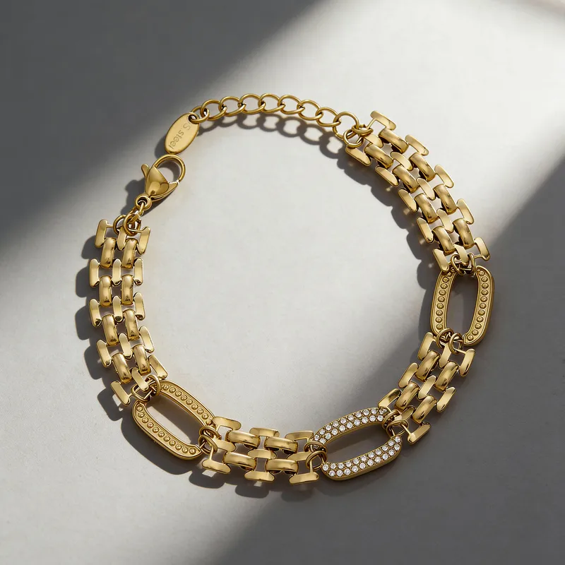 Golden Orbit Bracelet